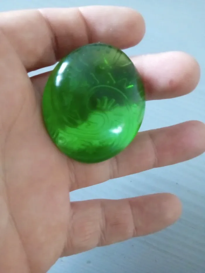 Vaiana Moana Pierre verte cœur de te fiti - photo numéro 3