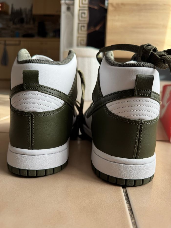 Nike Dunk high Retro kaki neuve - photo numéro 4