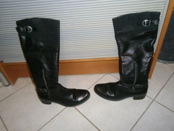 Bottes cavalières noires DORKING P39