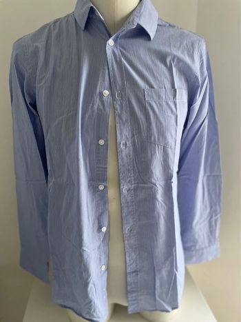 Chemise bleu rayure