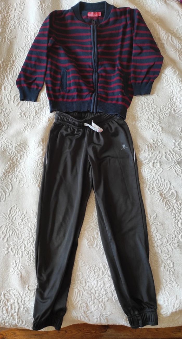 Ensemble de sport jogging et veste