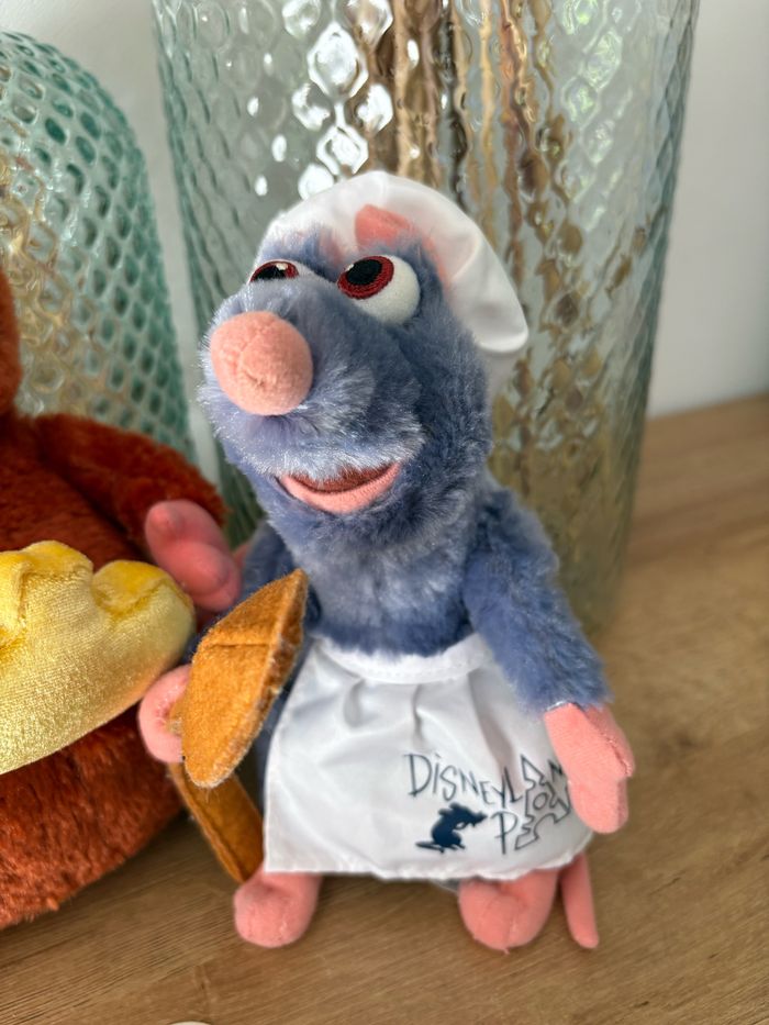 Peluches rat Ratatouille et Émile - photo numéro 2