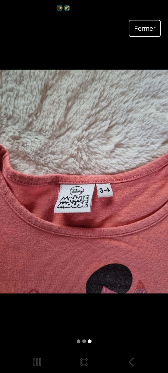 Tee-shirt manches longues Minnie - photo numéro 3