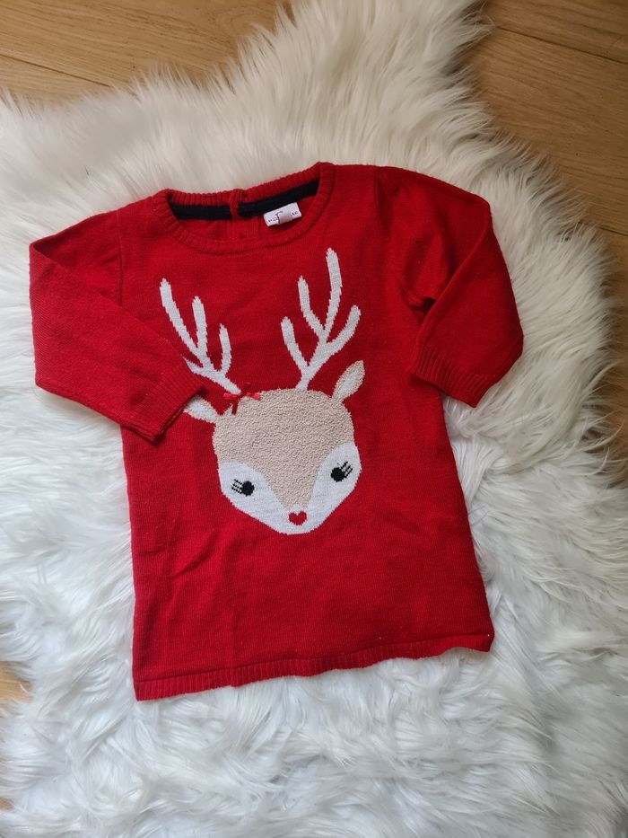 Robe pull noel 12m