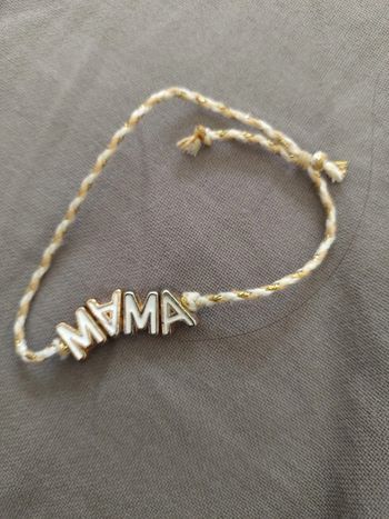 Bracelet inscription MAMA