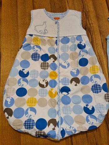 Lot 2 gigoteuse 0-6mois