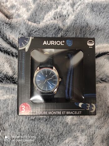 Montre avec bracelet homme auriol