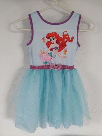 Déguisement Robe Ariel Petite Sirène Disney 6 ans Carnaval 💙