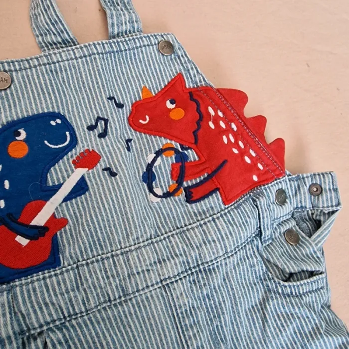 2 salopettes 9 mois - photo numéro 3