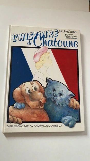 BD Livre L’histoire de Chatoune 1989