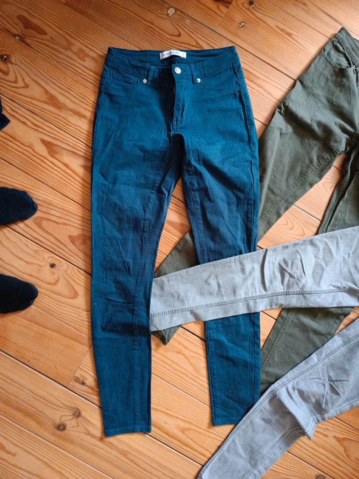 Pantalons x 4 taille 36/S en tbe - photo numéro 3