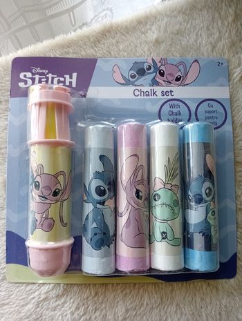 Craie et Support de craie Stitch et Angel