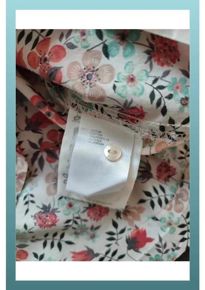 Blouse coton manches longues 4ans - photo numéro 4