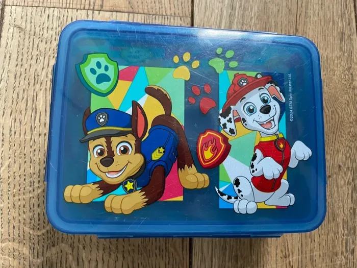 Boîte à goûter pat patrouille très bon état
