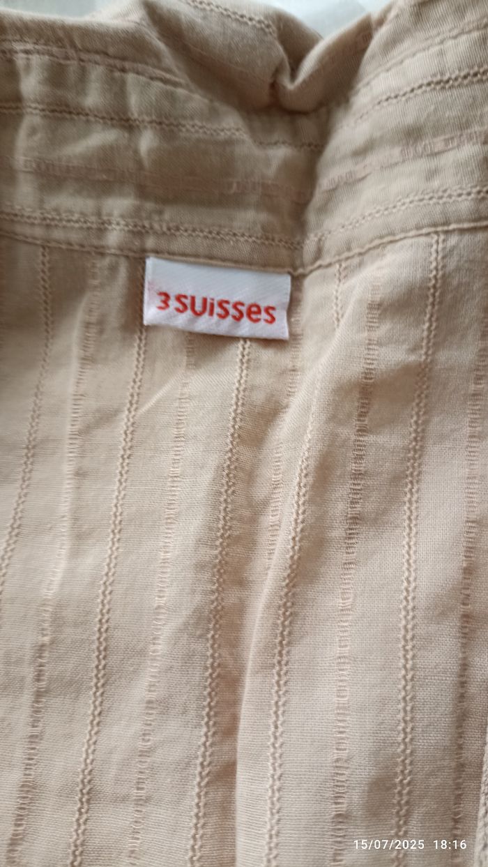 Chemisier fin M beige 3Suisse - photo numéro 2