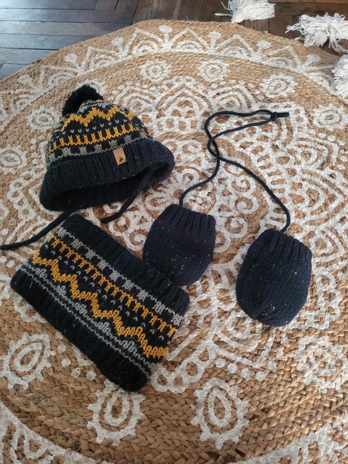 Ensemble hiver tape à l'œil