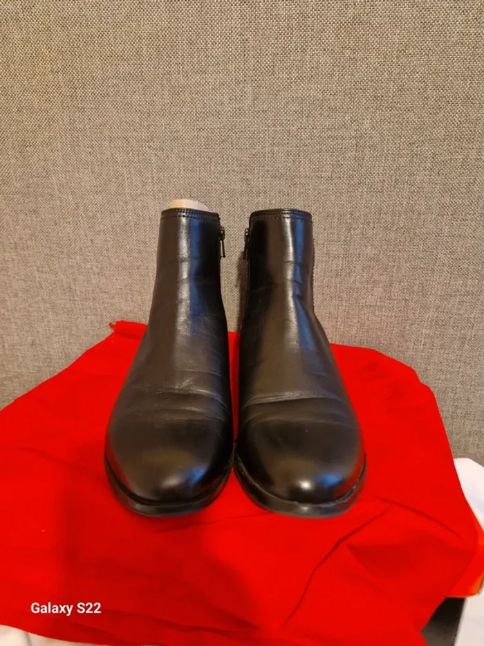 Bottines cuir pierre cardin neuves - photo numéro 8