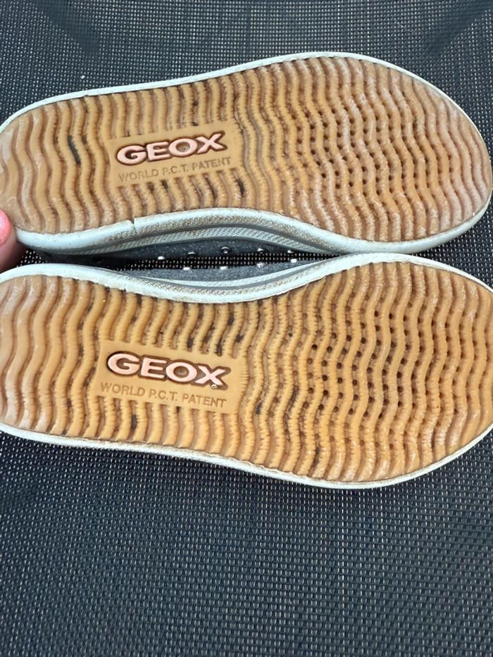 Chaussures Baskets argentée Geox - photo numéro 3