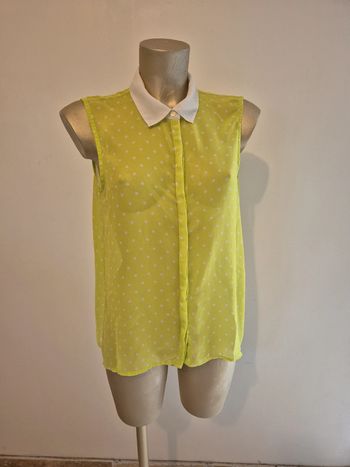 Chemisier sans manches kwoman taille 44