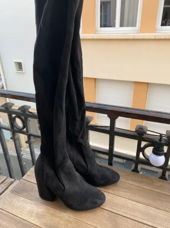 Cuissardes velours ASOS