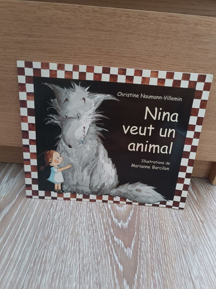 Livre Nina veut un animal