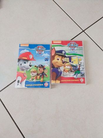 Lot de 2 DVD Paw patrol