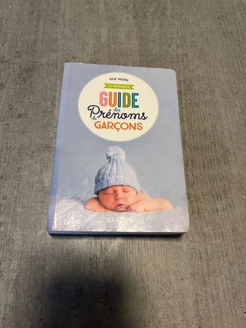 Livre Guide des prénoms de garçons - Julie Milbin