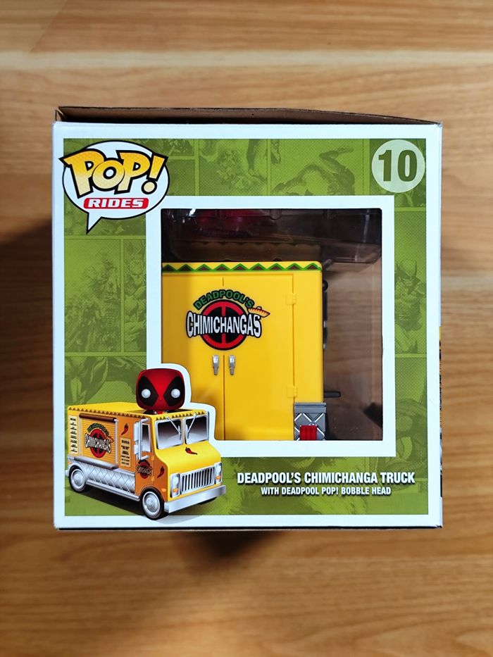 Funko Pop! Rides Deadpool's Chimichanga Truck #10 (Marvel Comics) - photo numéro 4