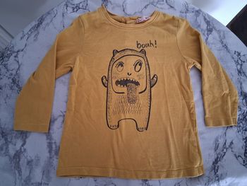 T-shirt manche longue garçon taille 23 mois