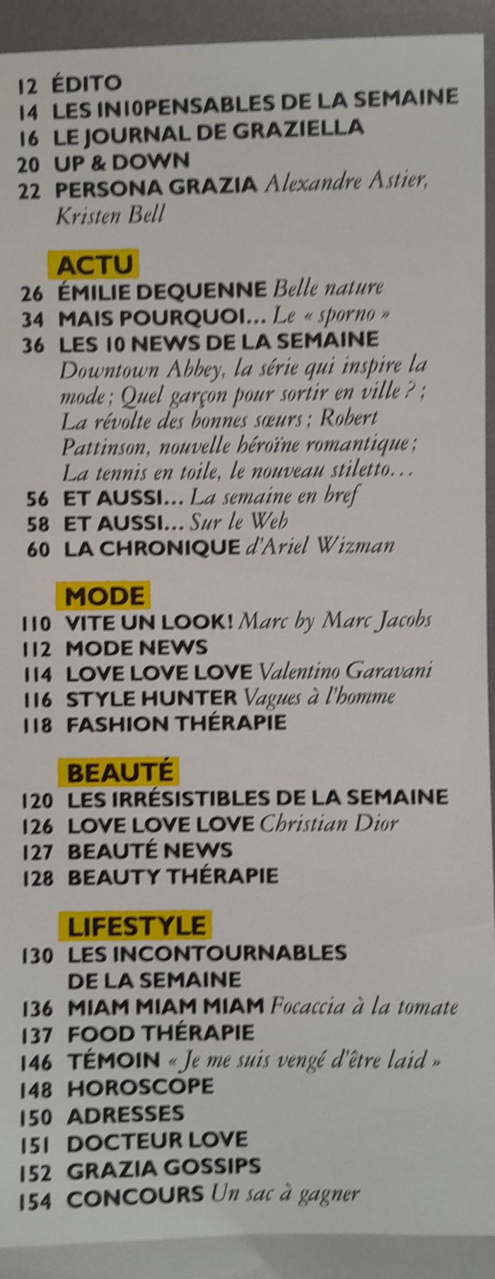 Magazine Grazia aout 2012 - photo numéro 5