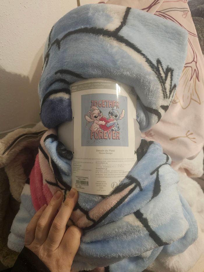 Grand plaid angel et stitch - photo numéro 2