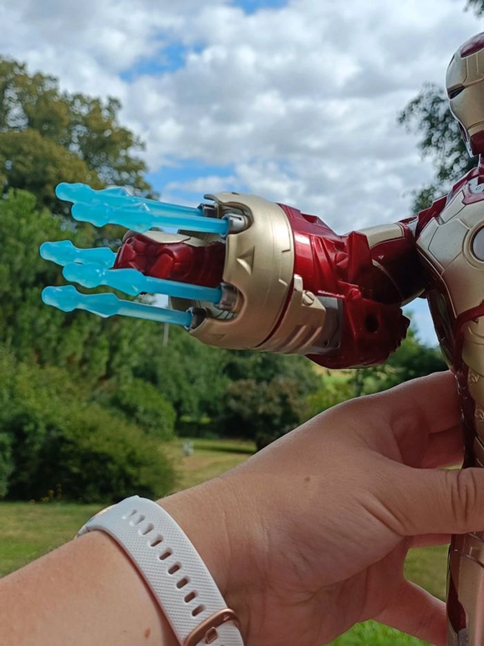 Figurine Iron man - sonic blasting - électronique - photo numéro 3