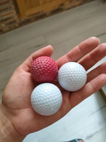 3 balles de golf jouet