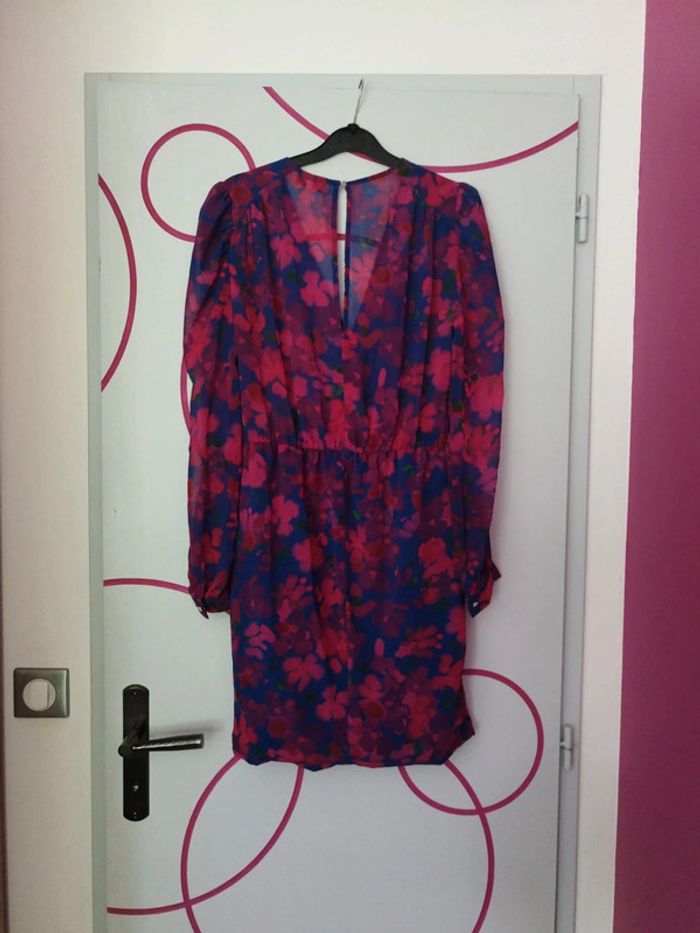 Robe a motif fleuri en voile femme Morgan taille 38 1 - photo numéro 10