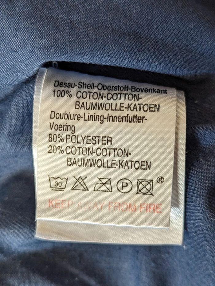 Veste en jean bleu 100% coton Cyrillus - Taille 24 mois - photo numéro 5