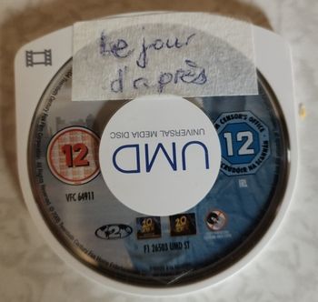 UMD Seul Film Vidéo qualité DVD " Le jour d'après " PSP PlayStation