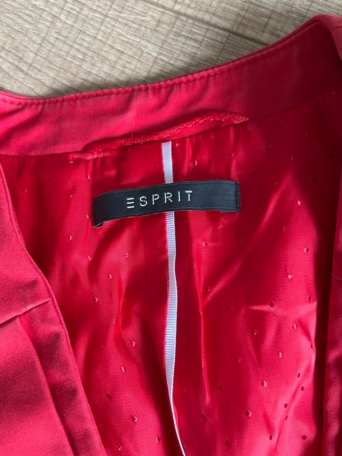 Blazer rouge Esprit taille française 34 TBE - photo numéro 9
