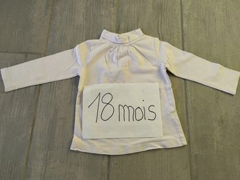 Lot n°368 Sous pull manches longues Kimbaloo 18 mois