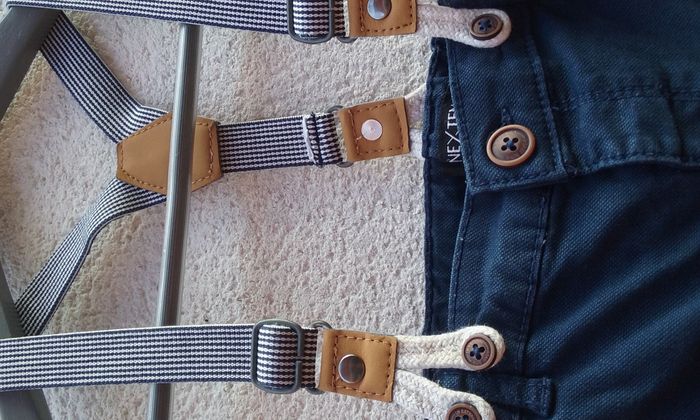 pantalon à bretelles pour bébé garçon - photo numéro 2