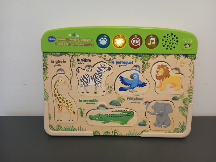 Mon premier puzzle interactif des animaux - pour bébé vtech