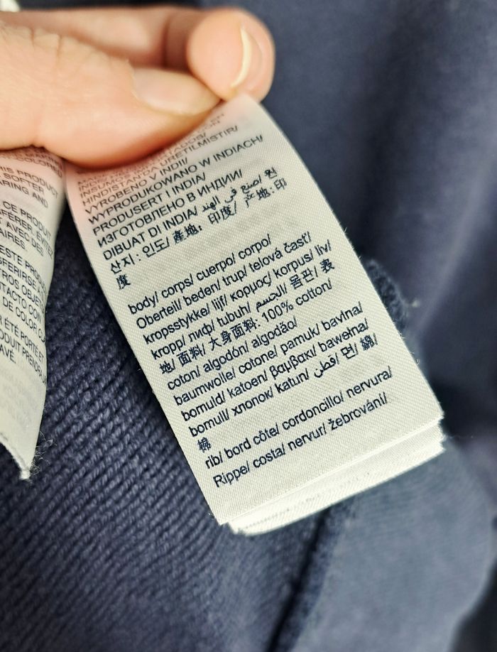 sweat tommy jeans taille XXL bleu marine - photo numéro 7