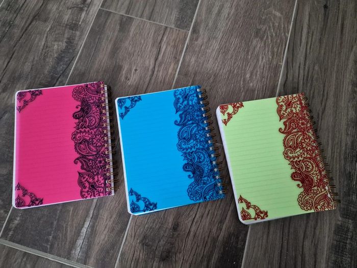 Lot de cahiers arabesques - photo numéro 3