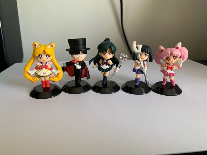 5 minis Figurines Sailor Moon