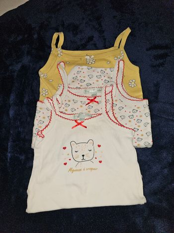 3 bodies fille 18 mois