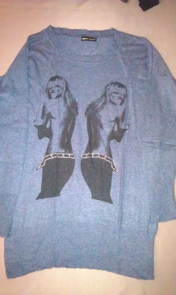 Pull long et moulant