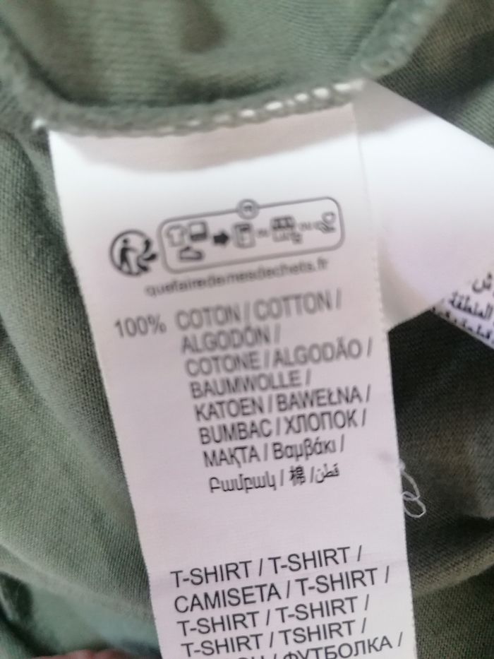 T-shirt coton ⛺ manches longues garçon 12 ans - photo numéro 6