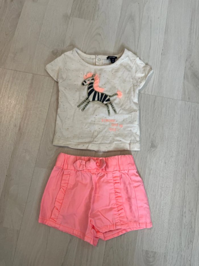 Ensemble été fille 3 mois