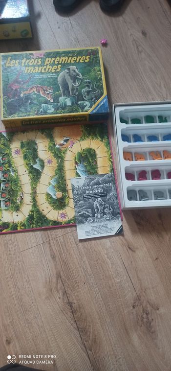 Jeu les 3 premières marches