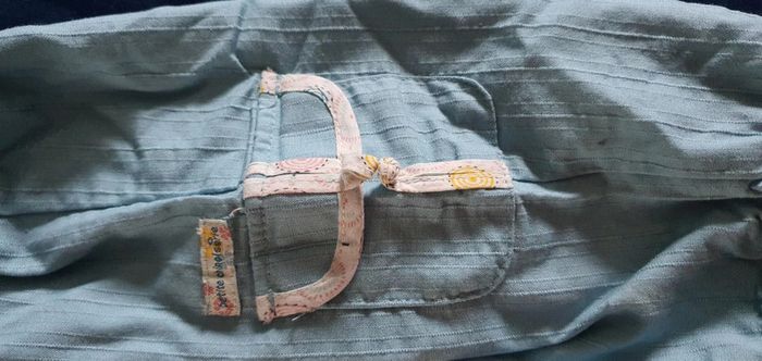 Bermuda bleu ciel sergent major 12 mois - photo numéro 3