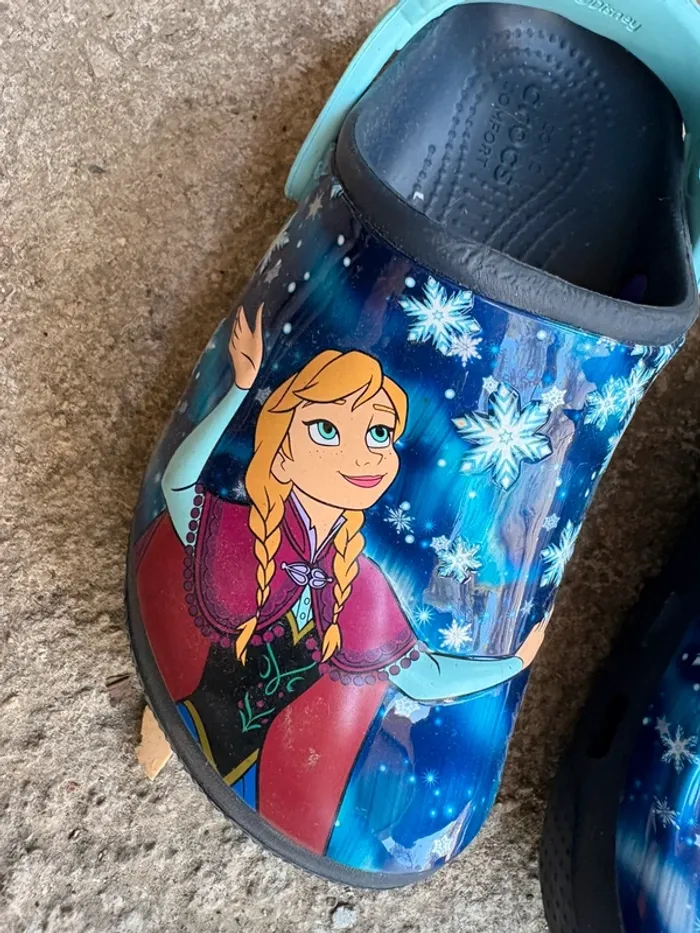 Crocs fille reine des neiges - photo numéro 3